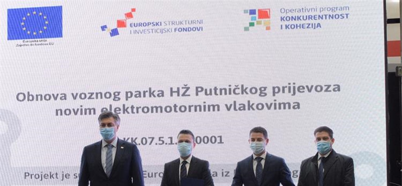 Plenković: U sljedećem desetljeću investirat ćemo oko tri milijarde eura u željezničku infrastrukturu